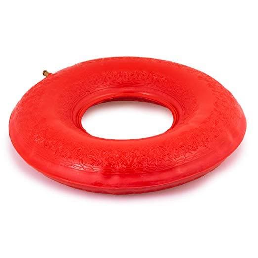 Carex Inflatable Round Donut Rubber Cushion - Large - Senior.com Cushions